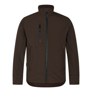 F. Engel X-treme 4-Wege-Stretch Jacke - 167 mocca braun - Front