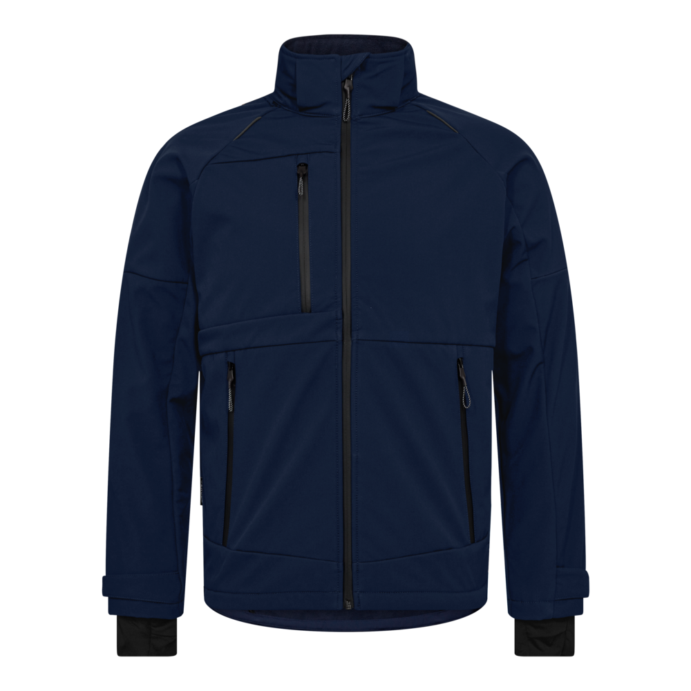 F. Engel X-treme Softshelljacke - 165 blueink - Front