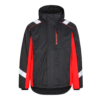 F. Engel Cargo Winterjacke - 2047 schwarz/rot - Front