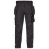 F. Engel Galaxy Arbeitshose mit Holstertaschen - 7920 anthrazitgrau/schwarz - Front