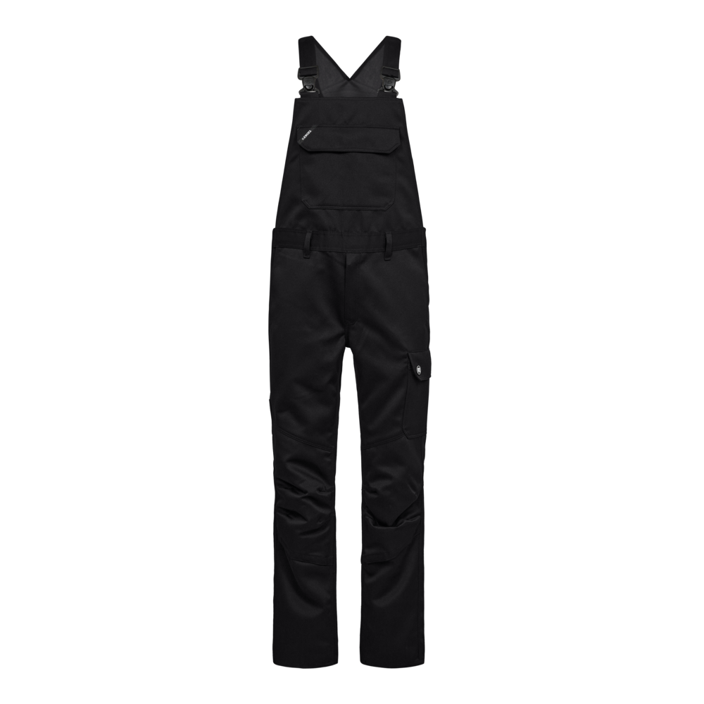 F. Engel Safety Latzhose - 20 schwarz - Front
