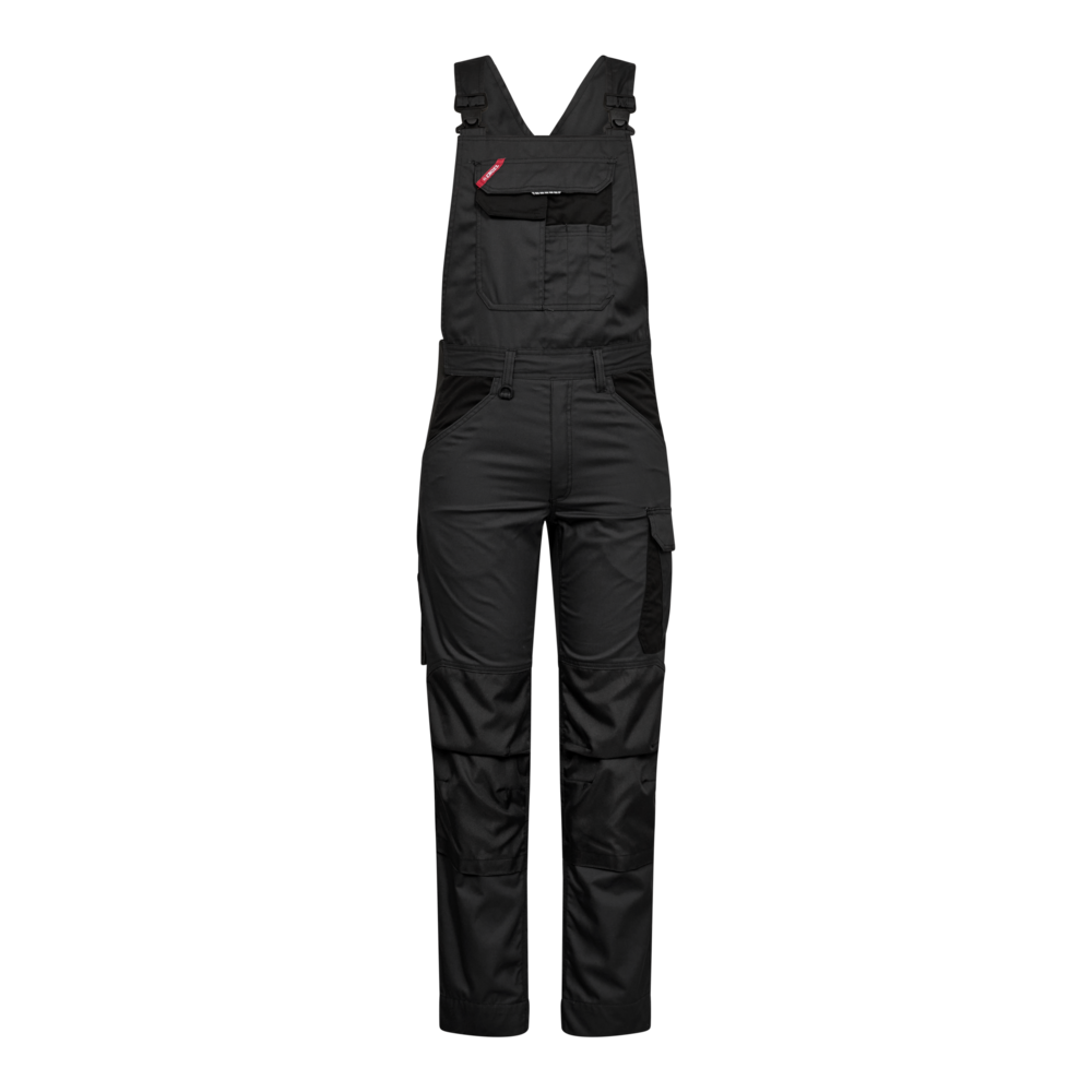 F. Engel Venture Latzhose - 7920 anthrazitgrau/schwarz - Front