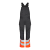 Safety Latzhose - 7910 anthrazitgrau/orange - Front