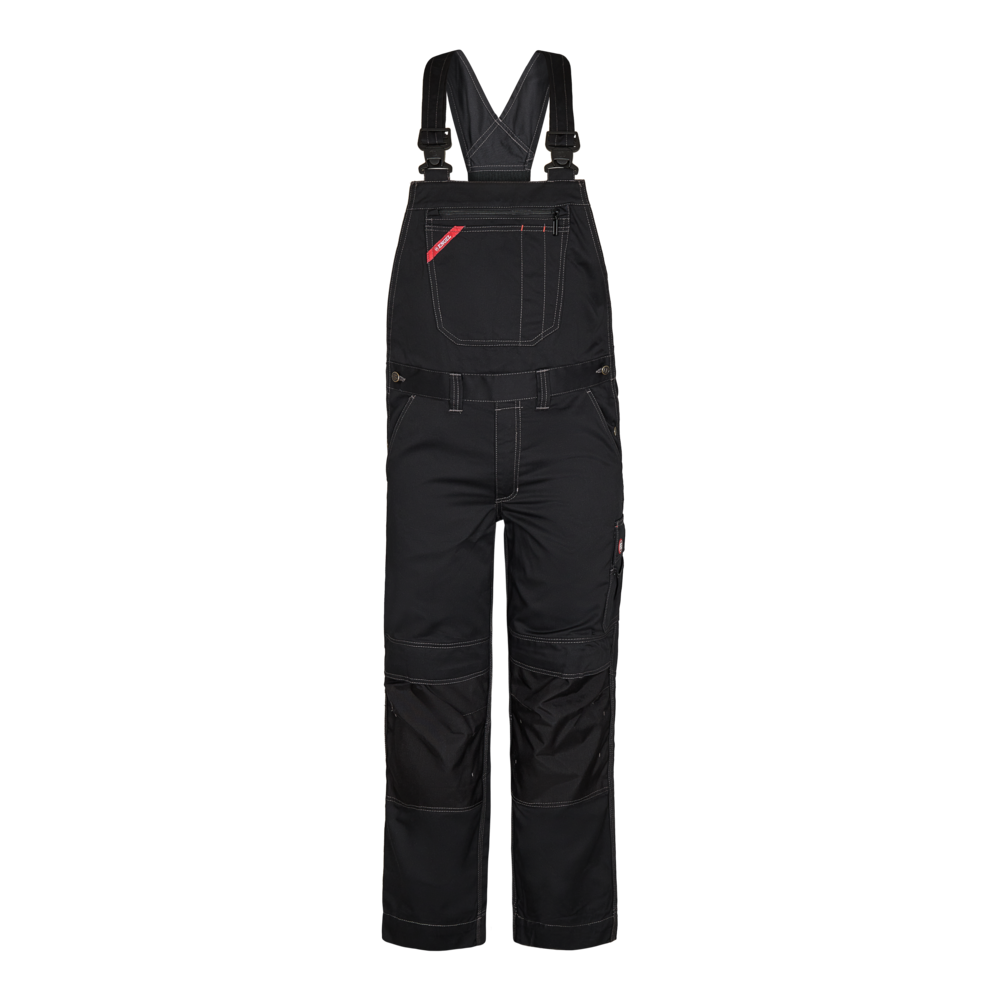 Combat Latzhose - 20 schwarz - Front