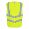 Safety Verkehrsweste - 38 gelb - Front