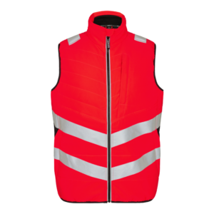 Safety Stepp-Innenweste - 4720 rot/schwarz - Front