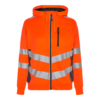 Safety Damen Sweatcardigan - 1079 orange/anthrazit - Front