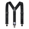 Elastische Hosenträger - 20 schwarz - Front