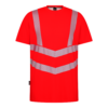 F. Engel Safety Warnschutz-Shirt Fluoreszierend - 47 rot - Front