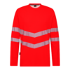 F. Engel Safety Warnschutz Langarm T-Shirt - 47 rot - Front