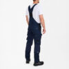 F. Engel X-treme Stretch Latzhose - 165 blueink - Model back