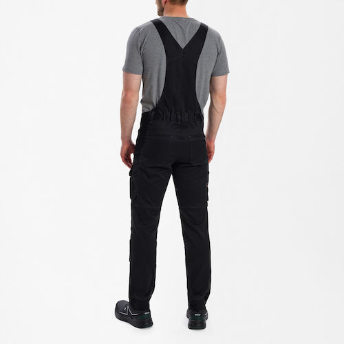 F. Engel X-treme Super Stretch Latzhose - 20 schwarz - FE_M_B_3363-314-20
