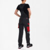 Galaxy Damen Latzhose - 79757 anthrazitgrau/tomatenrot - FE_M_B_3815-254-79757