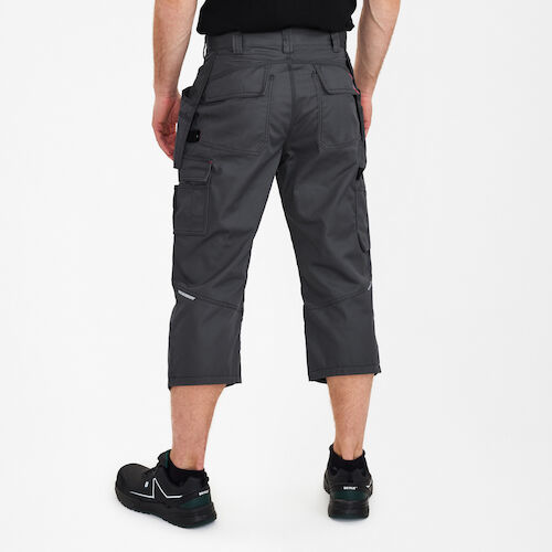 Combat 3/4 Hose mit Holstertaschen - 25 grau - Model back