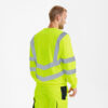 Safety Sweatshirt - 38 gelb - Model back