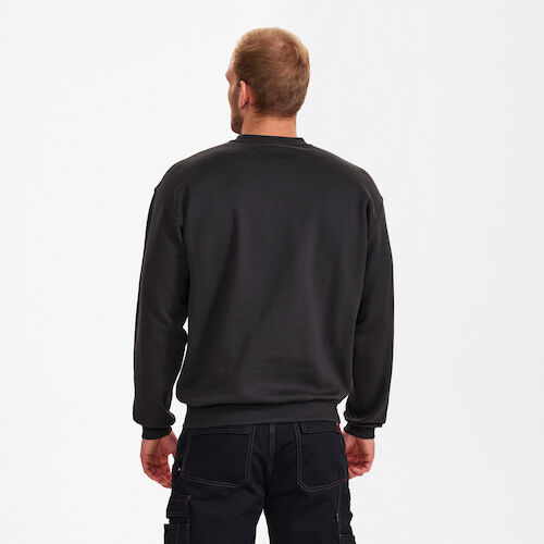 Extend Sweatshirt - 79 anthrazit grau - Model back