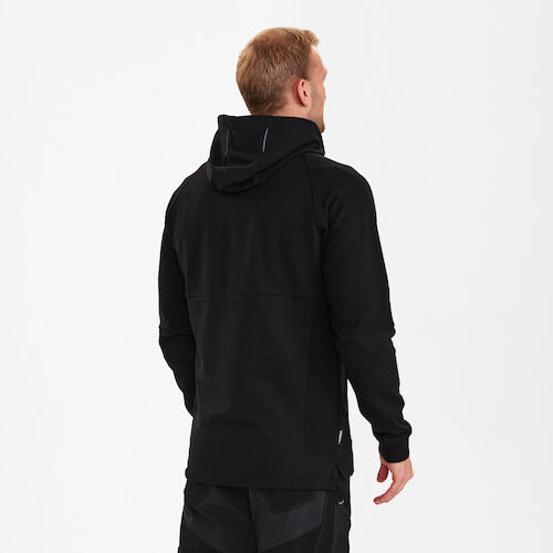 X-treme Hoodie - 20 schwarz - Model back