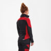 Galaxy Damen Softshelljacke - 79757 anthrazitgrau/tomatenrot - Model back