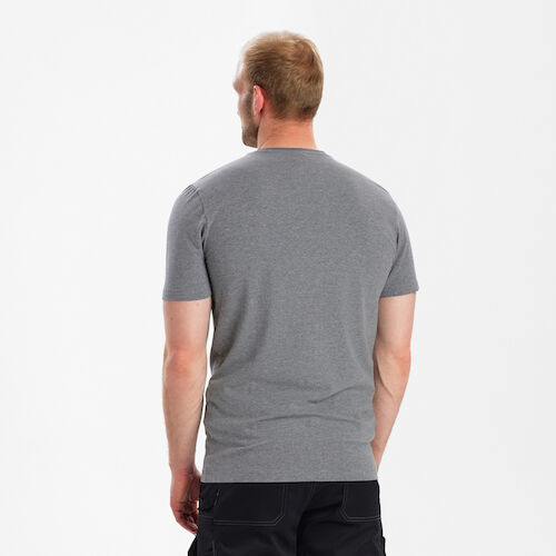 Extend T-Shirt mit Stretch - 78 grau melange - Model back