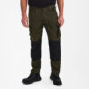 F. Engel Stretch-Handwerkerhose - 5320 waldgrün/schwarz - Model front
