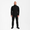 F. Engel Fleece Extend Softshelljacke - 20 schwarz - Model