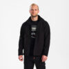 F. Engel Fleece Extend Softshelljacke - 20 schwarz - Model front