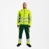 F. Engel Safety Steppjacke - 381 gelb/grün - Model