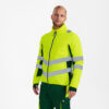 F. Engel Safety Steppjacke - 381 gelb/grün - Model front