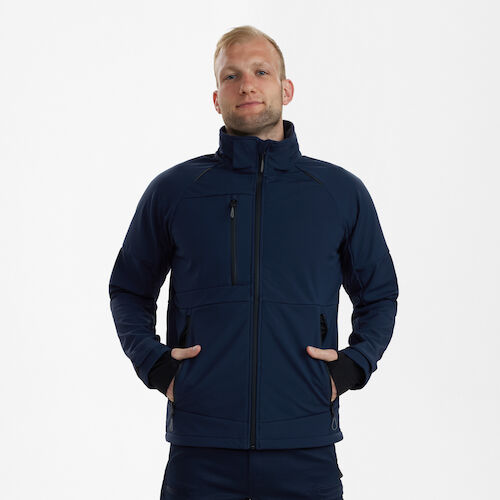F. Engel X-treme Softshelljacke - 165 blueink - FE_M_F_1377-603-165_1