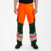 F. Engel Safety Light Hose Cordura - 101 orange/grün - Back