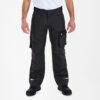 F. Engel Galaxy Arbeitshose mit Schenkeltaschen - 7920 anthrazitgrau/schwarz - Back