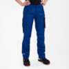F. Engel Galaxy Damen Bundhose mit Schenkeltaschen - 73720 surferblau/schwarz - Back
