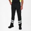 F. Engel Cargo Servicehose mit Reflexstreifen - 20 schwarz - Model front