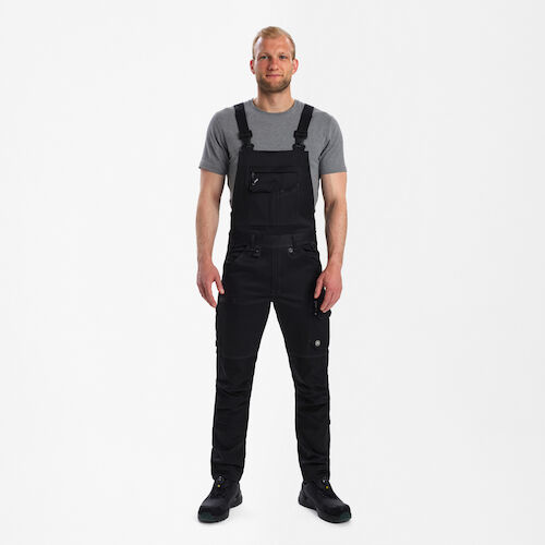 F. Engel X-treme Super Stretch Latzhose - 20 schwarz - FE_M_F_3363-314-20