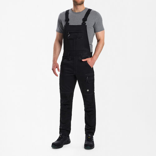 F. Engel X-treme Super Stretch Latzhose - 20 schwarz - FE_M_F_3363-314-20_1