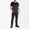 F. Engel Venture Latzhose - 7920 anthrazitgrau/schwarz - Model back