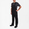 Galaxy Baumwolle Latzhose - 2079 schwarz/anthrazit - Model back