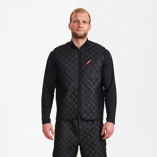 Extend Thermosteppweste - 20 schwarz - Model back