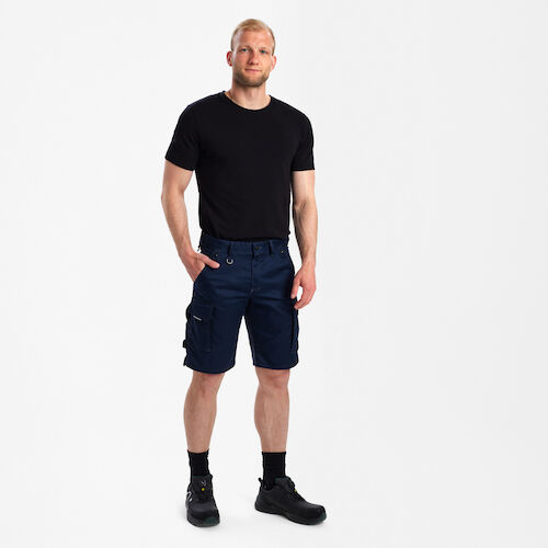 X-treme Shorts aus Stretch - 165 blueink - Model