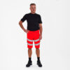 Safety Shorts - 4720 rot/schwarz - Model