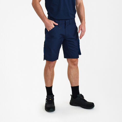 Galaxy Shorts - 16577 blauink/petrol - Model