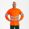 Safety Hemd - 10 orange - Model front