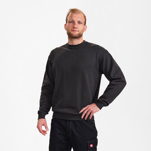 Extend Sweatshirt - 79 anthrazit grau - Model front