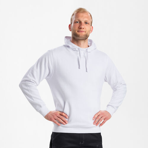 Extend Hoodie - 3 weiss - Model front