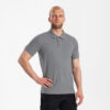 Extend Poloshirt mit Stretch - 78 grau melange - Model front