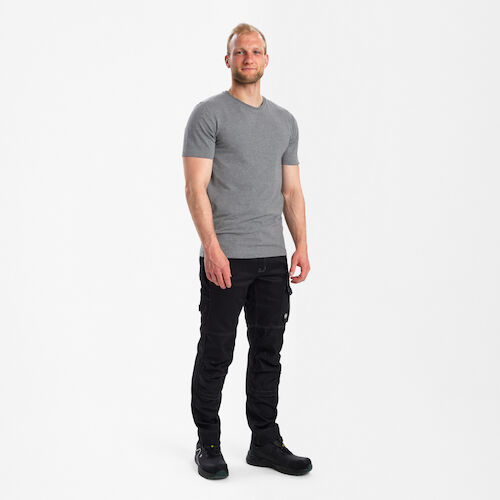 Extend T-Shirt mit Stretch - 78 grau melange - Model