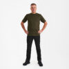 Extend Baumwolle T-shirt - 53 waldgrün - Model