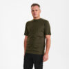Extend Baumwolle T-shirt - 53 waldgrün - Model front