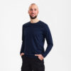Extend langarm-Shirt - 165 blueink - Model front