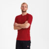 F. Engel Extend Grandad T-Shirt - 757 tomatenrot - Model front